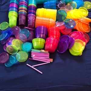 Take and Toss cup & bowls